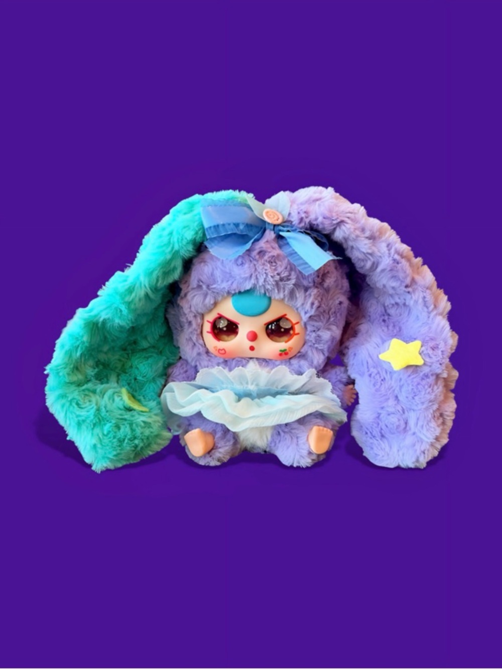 Baby Three Lily Rabbit Town V4 Plush Pendant